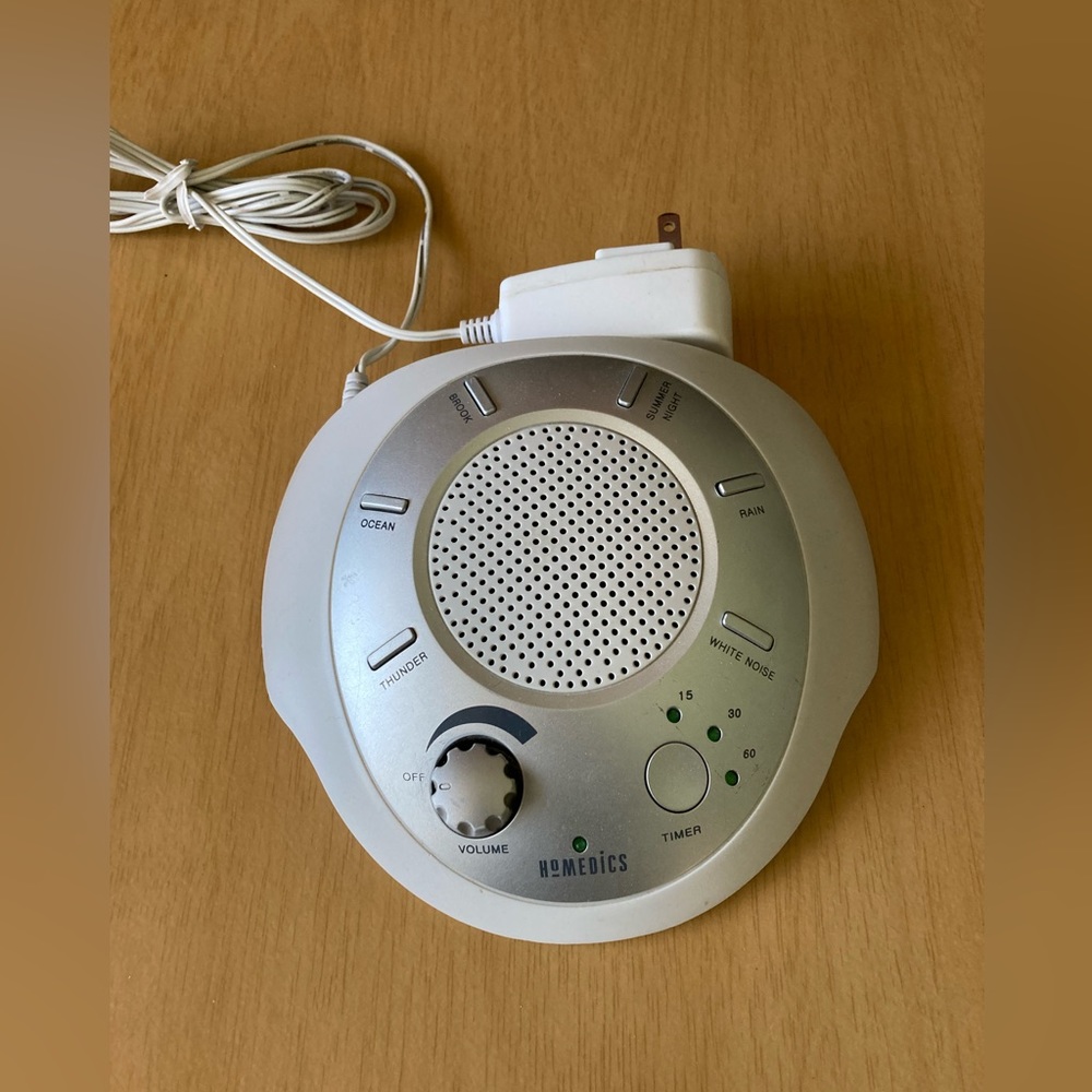 Homedics Homedics Sound Spa Travel Relaxation Machine Portable 6 Nature Sounds